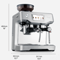 SAGE BARISTA STEEL SES880BSS2GUK2